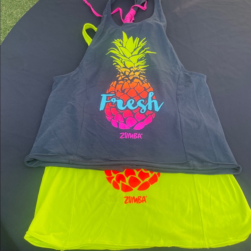 Zumba Fitness Neon Yellow Apparel